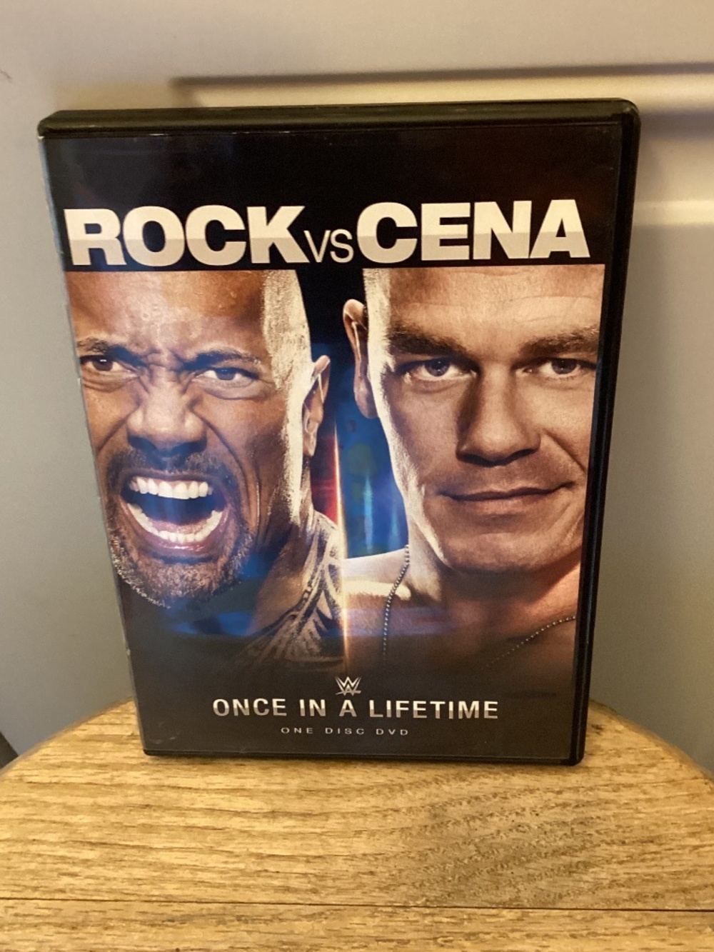 Rock vs Cena DVD Once In A Lifetime